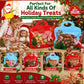 💖LAST DAY SALE 50% OFF!!🎁Easy Fill, Easy Seal🎄 Festive Self-Seal Treat Bags – Santa & Snowman Print | Resealable, Food-Safe & Perfect for Cookies, Chocolates & Little Gifts 🎅⛄