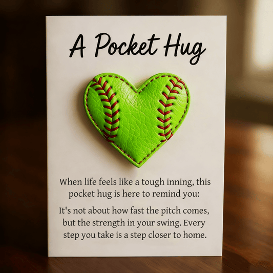 🥎Softball Pocket Hug with Gift Card💌
