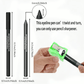 💧14-Pack Waterproof Colored Gel Eyeliner Pencil – Metallic & Shimmer Finishes, Smudge-Proof（Pencil sharpener color is random）