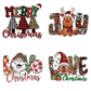 15PCS Christmas Mystery DTF Transfer Bundle – Ready to Press Holiday Designs for Festive DIY Creations