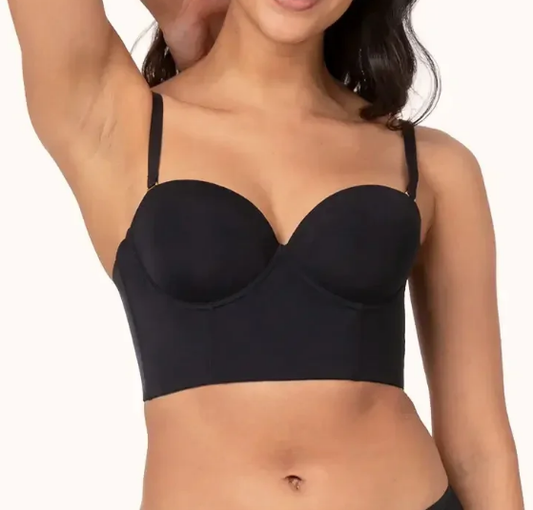 Low Back Strapless Bra