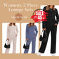 ⏳LAST DAY SALE 70% OFF🔥Women's Crew Neck Top & Drawstring Pants Set