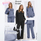 🔥LAST DAY 60% OFF✨Women's Crew Neck Top & Drawstring Pants Set