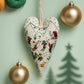 🎅Best Christmas Gift💖DIY Heart Shaped Hand Embroidered Christmas Ornament/Ornament Kit