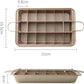 🍫 Brownie Pan with Built-In Dividers – Non-Stick 18 Pre-Slice Baking Tray
