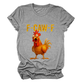 🔥LAST DAY SALE 50% OFF!!🐓F-Caw-F😍Humorous Chicken Pattern T-Shirt🖤