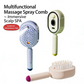 ⏳LAST DAY SALE ONLY ￡14.99!!🔥ProGlide™🇬🇧 Scalp Massager Comb 💆‍♀️ – Self-Cleaning 🧼, Tangle-Free ✂️ & Frizz-Control Hair Brush with Soothing Mist Spray 💨✨ | Perfect for Dry, Brittle Hair 💧🌟
