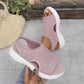 ⏳2026 Summer Hot Sale 70% OFF🎁Women’s Knit Platform Sandals – Lightweight, Breathable & Arch-Supported 🏝️☁️  Cushioned Memory Foam Footbed • Non-Slip Sole • All-Day Comfort for Summer Walks, Holidays & City Days 🎁🇬🇧