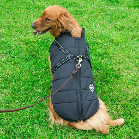 Christmas Sale -Up to 49% Off🐾❄️Dog jacket with harness🐶🐶