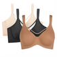 🏆 Last Day Special Price £8.99! 💐Women's Elegant Sheer Full Coverage Plus Size Bra