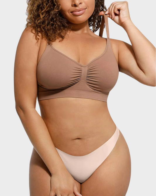 🌸🌸Women's Full Coverage Non-Padded Wireless Sculpt Bra