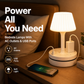 🎁🔥Last day sale 50% OFF🔥💡 Bedside Lamp with AC Outlets and USB Ports