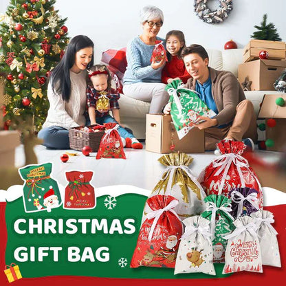 🔥Christmas Sale 49% OFF🎅The World’s Best Christmas Gift Bag With Drawstring🎁
