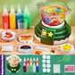 ⏳LAST DAY SALE 50% OFF!!🦄Timetome DIY Squishy Maker Kit for Kids Ages 3+ | Magic Water Elf Gel Toy Set with 20 Gels & 10 Molds, Glitter Glow Sensory Craft Activity for Creative Play