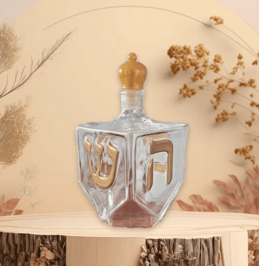 Hanukkah 2025 Dreidel Whiskey Bottle