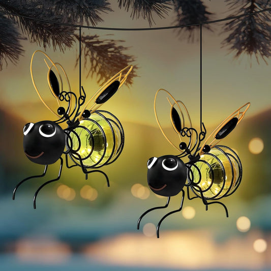 Outdoor Hanging Solar Bee Light