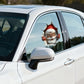 2025 Christmas Sale🎅🎅🏿"Santa's Breaking In!" Creative Christmas Car stickers 🚗🎄