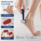 ⏰🔥 LAST DAY SALE 50% OFF 🏆Dual‑Sided Foot Callus Remover, Replaceable Stainless Steel Blade Foot Scraper 🦶