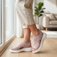 ⏳2026 Summer Hot Sale 70% OFF🎁Women’s Knit Platform Sandals – Lightweight, Breathable & Arch-Supported 🏝️☁️  Cushioned Memory Foam Footbed • Non-Slip Sole • All-Day Comfort for Summer Walks, Holidays & City Days 🎁🇬🇧