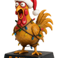 Trendy Funny F-Caw-F Chicken Advent Calendar 2025
