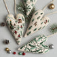 🎅Best Christmas Gift💖DIY Heart Shaped Hand Embroidered Christmas Ornament/Ornament Kit