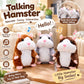 🐹 Last Day Special Price £9.99!✨Talking Hamster Plush – repeats whatever you say, auto head-shaking, hilarious fun for kids & adults.🎁