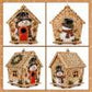 🔥 49% OFF🎄Christmas Pearl Cottage Art Kit | Pre-Cut Wooden Panels, Sparkling Rhinestones, Pearl Beads & Complete Tools for a 3D Holiday House ✨