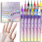 🔥LAST DAY SALE 49%  OFF⚡🎨12 Colors Nail Art Pens Set