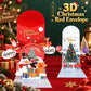 ⏰LAST DAY 50% OFF 🎄Handmade 3D Christmas Money Card – Pop-Up Holiday Card with Cash Envelope & Message Space 💌✍💵