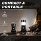 💥 HALF PRICE TODAY! 🔦 Solar Camping Lantern – Collapsible LED Light with Magnetic Base, Foldable Hook & USB/Solar Charging ⛺️