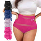 🌸Last Day-Buy 1 Get 3 Packs✨Plus-Size High-Waist Cross Tummy Control Panties ✨