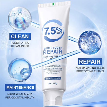 ✨FOR A LIMITEDTIME ONLY!🍀Buy 1 Get 1 Free😁Hydroxyapatite Toothpaste