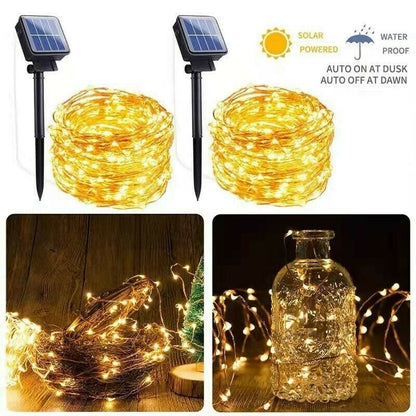 Multifunctional Outdoor Solar Powered LED Lights