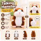 🐹 Last Day Special Price £9.99!✨Talking Hamster Plush – repeats whatever you say, auto head-shaking, hilarious fun for kids & adults.🎁