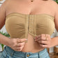 🎁Christmas Sale-Up to 60% Off🔥Plus Size Strapless Front Buckle Breathable Bra