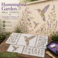 🌿 Garden Wall Stencil, Reusable DIY Kit for Walls, Fences & Patios