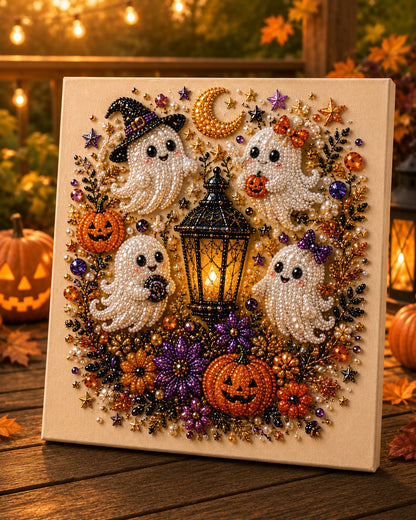 🔥HALLOWEEN SALE ONLY ￡9.99!!  👻✨ Halloween Pearl Art DIY Kit – Turn Tiny Pearls into Spooky-Cute Magic
