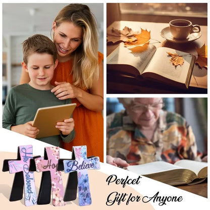 2025 New Arrival🙏📖16 Pcs Magnetic Cross Bookmarks Gifts for Bible Study, Readers, Teachers, Students🌸✝️