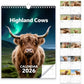 🐮2026 Highland Cattle-Calendar📅