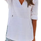 Women's V-Neck Hooded Beach Cover-Up