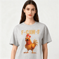 🔥LAST DAY SALE 50% OFF!!🐓F-Caw-F😍Humorous Chicken Pattern T-Shirt🖤