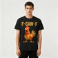 🔥LAST DAY SALE 50% OFF!!🐓F-Caw-F😍Humorous Chicken Pattern T-Shirt🖤