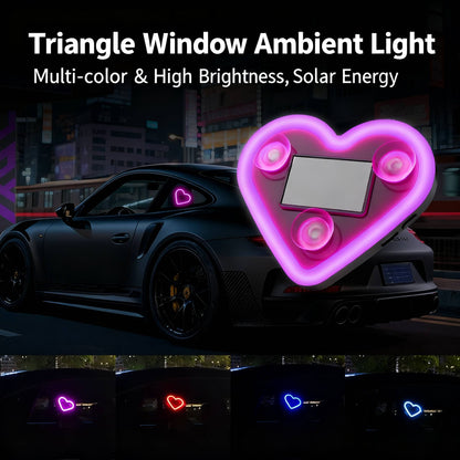 💖Solar Heart Car Light