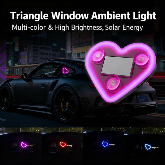 💖Solar Heart Car Light