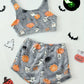 💥Halloween Pre 🎃Halloween  vest pajamas set👻