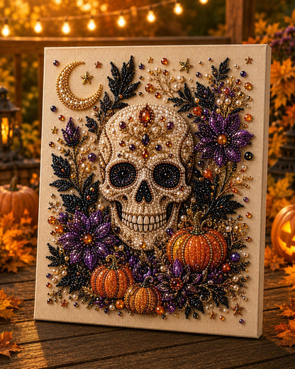 🔥HALLOWEEN SALE ONLY ￡9.99!!  👻✨ Halloween Pearl Art DIY Kit – Turn Tiny Pearls into Spooky-Cute Magic