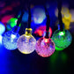 Solar Powered LED Outdoor String Lights