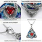 🔮💞Birthstone Celtic Trinity Knot Necklace ✨