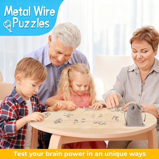 🔥The Best New Year Gift🎁 Metal Montessori Puzzle Solving