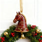 New Year🐎Handmade Horse Bell Ornament – Merry Christmas 2025🎄